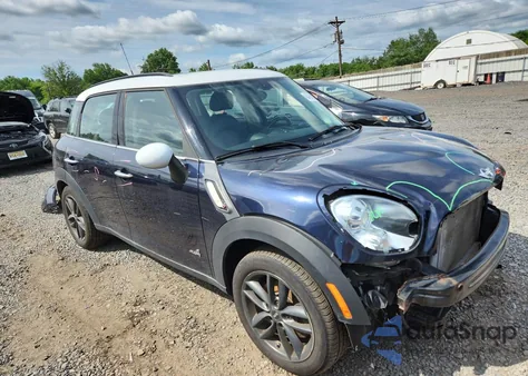 2013 Mini Cooper S Countryman from USA, damaged, VIN WMWZC5C58DWP34422
